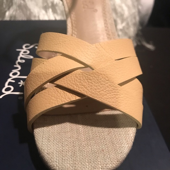 Splendid leather and straw wedge heels, brand new! - Picture 5 of 5